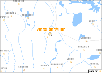 map of Yingxiangyuan