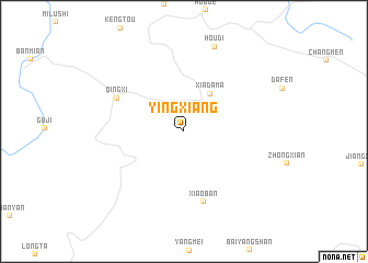 map of Yingxiang