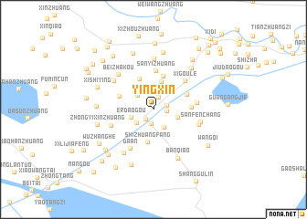 map of Yingxin