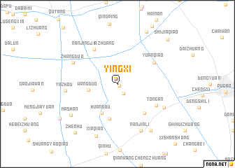 map of Yingxi