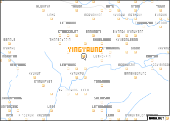 map of Yingyaung