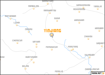 map of Yinjiang