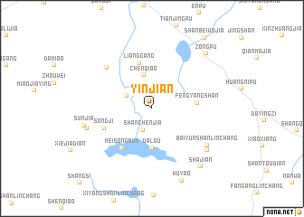 map of Yinjian