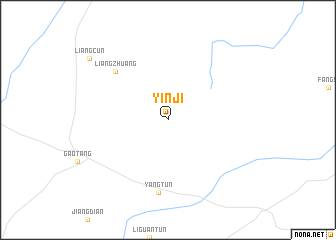 map of Yinji