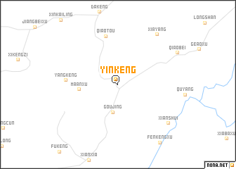 map of Yinkeng