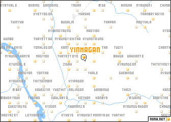 map of Yinmagan