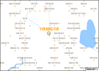 map of Yinmagyin