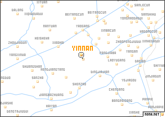 map of Yinnan