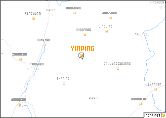 map of Yinping