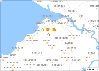 map of Yinping