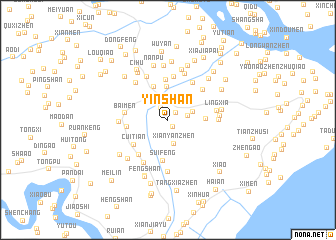 map of Yinshan