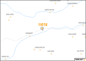 map of Yinta