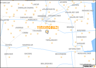 map of Yinxingbuzi