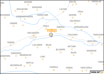 map of Yinxi