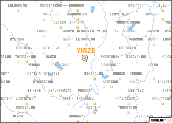 map of Yinze