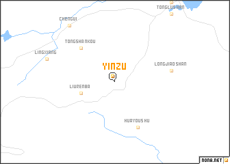 map of Yinzu