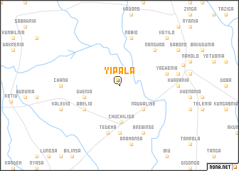 map of Yipala