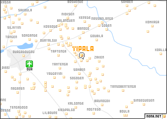 map of Yipala