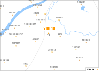 map of Yiqiao