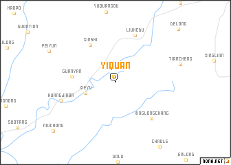 map of Yiquan