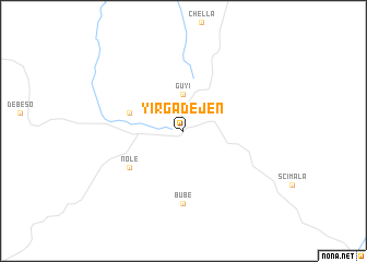 map of Yirga Dejen