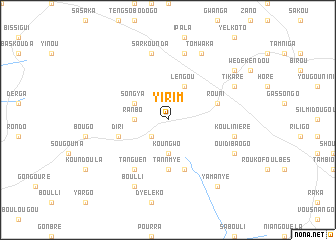 map of Yirim