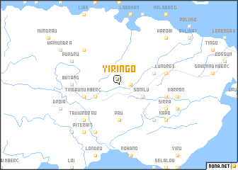 map of Yiringo