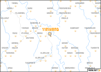 map of Yiriwand