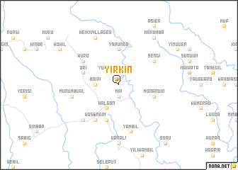 map of Yirkin