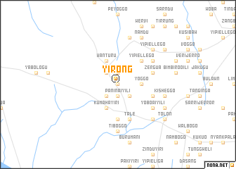 map of Yirong