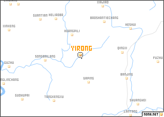 map of Yirong