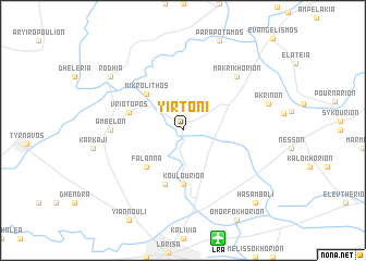 map of Yirtóni
