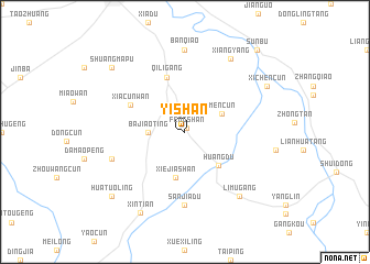 map of Yishan