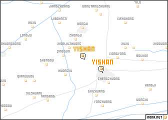 map of Yishan