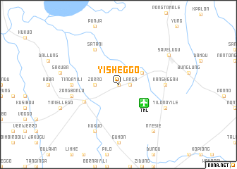 map of Yisheggo