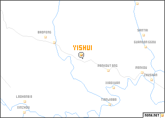 map of Yishui