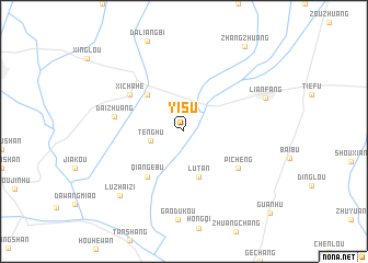 map of Yisu