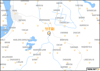 map of Yitai