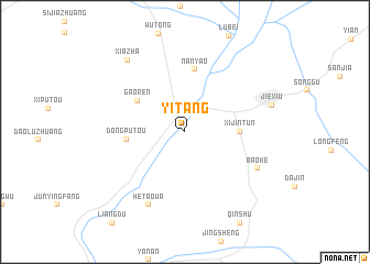 map of Yitang