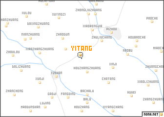 map of Yitang