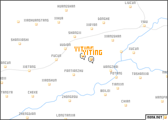 map of Yiting