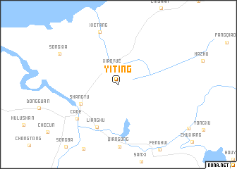 map of Yiting