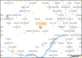 map of Yitkan