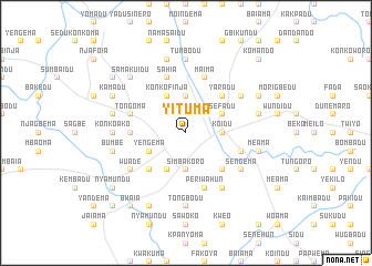 map of Yituma