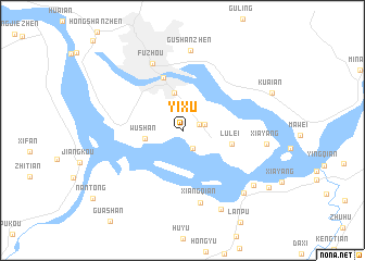 map of Yixu