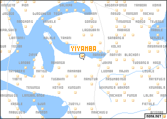 map of Yiyamba