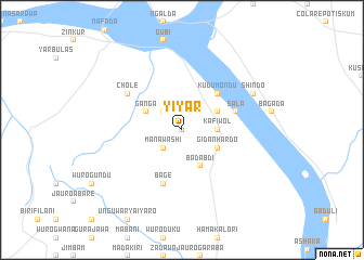 map of Yiyar