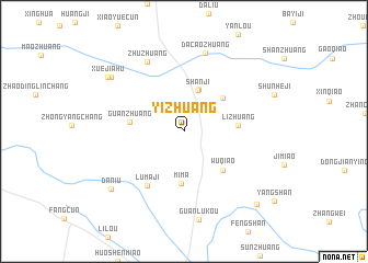 map of Yizhuang