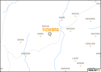 map of Yizikong