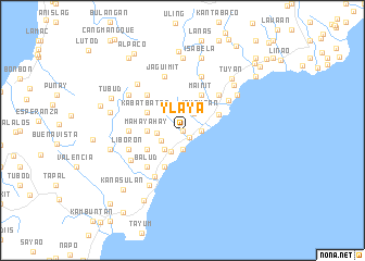 map of Ylaya